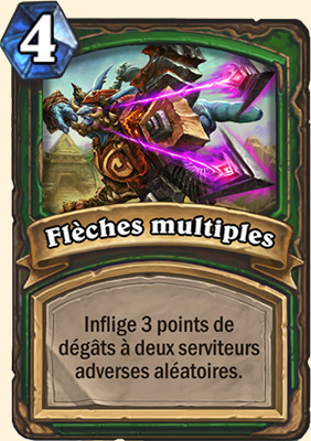 Flèches multiples carte Hearthstone