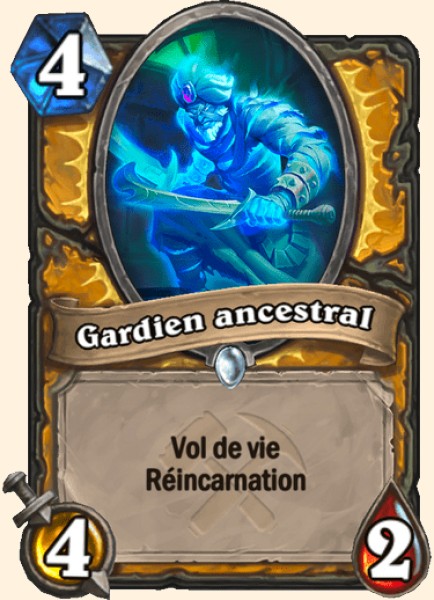 Gardien ancestral carte Hearhstone