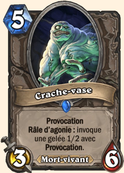 Crache-vase carte Hearthstone