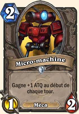Micro-machine carte Hearthstone