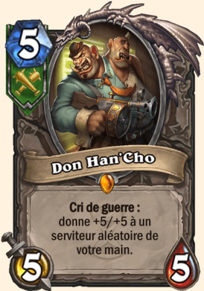 Don Han'Cho carte Hearthstone