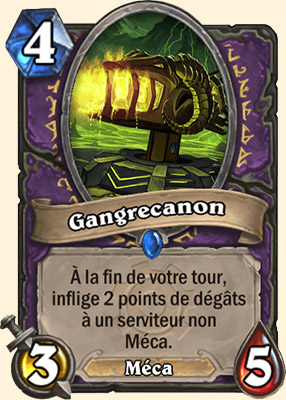Gangrecanon carte Hearthstone