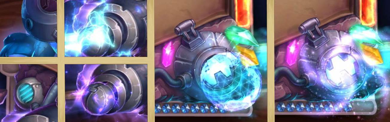 Voici quelques interactions possibles sur le plateau