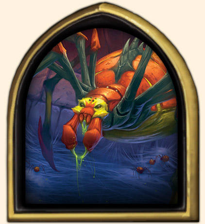 Portrait Maexxna Naxxramas Hearthstone