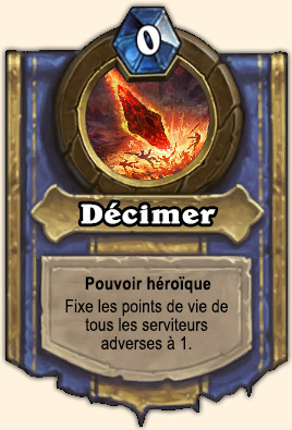 Décimer - Pouvoir Naxxramas Hearthstone Gluth