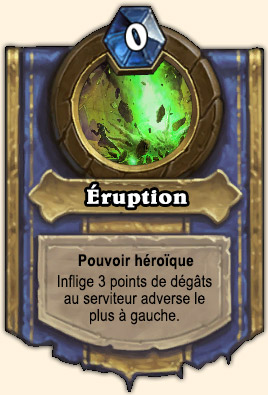 Eruption - Pouvoir Naxxramas Hearthstone Heigan