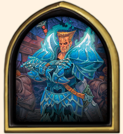 Portrait Razuvious Naxxramas Hearthstone
