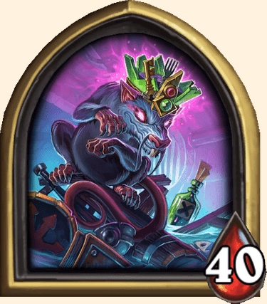 Portrait Roi des rats Hearthstone