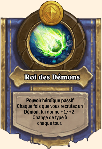 Roi des rats pouvoir héroïque Hearthstone