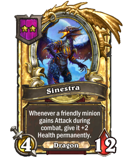 Sinestra carte dorée (triple)