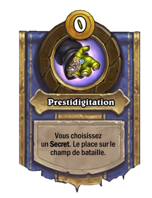 Pouvoir héroïque Prestidigitation