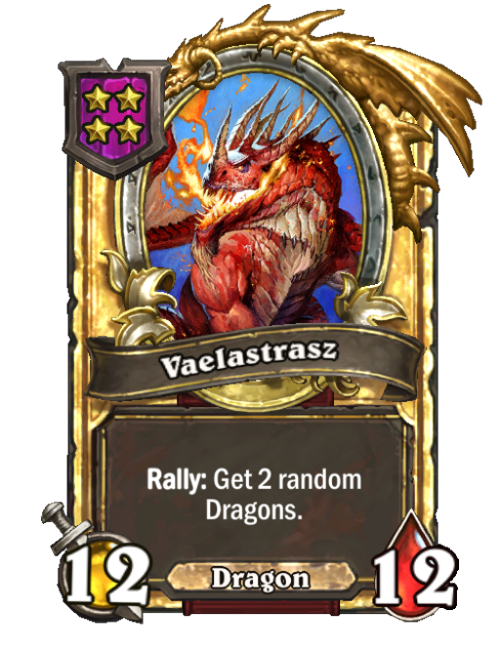Vaelastrasz carte dorée (triple)