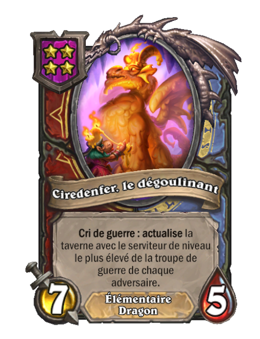 Ciredenfer, le dégoulinant carte Champs de bataille