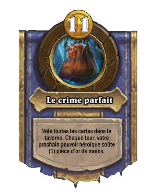 Pouvoir héroïque Le crime parfait