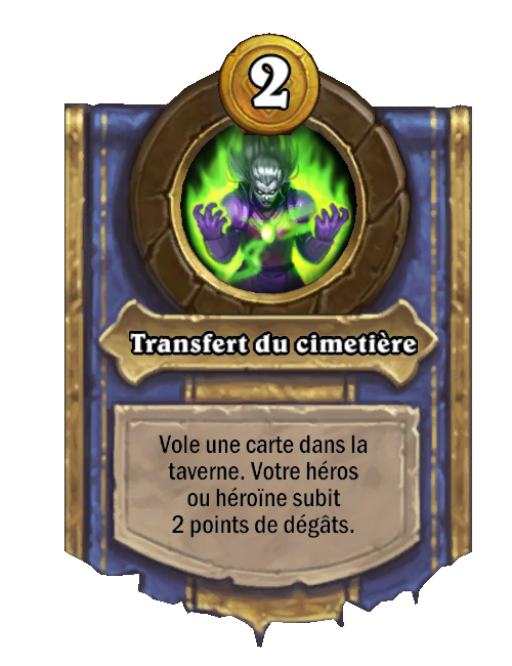 Pouvoir héroïque Transfert du cimetière
