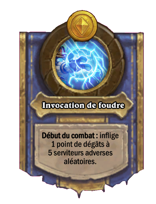 Invocation de foudre