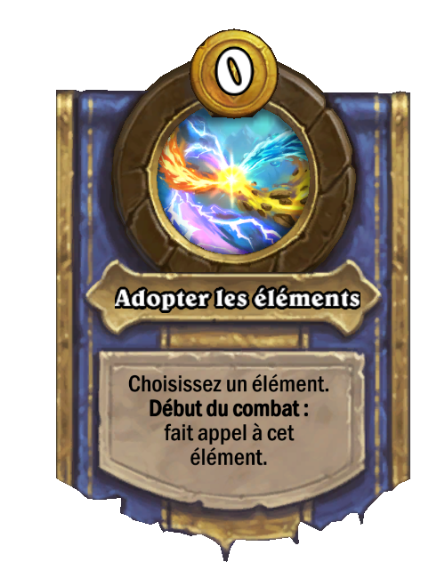 Pouvoir héroïque Adopter les éléments