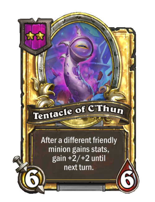 Tentacule de C’Thun doré