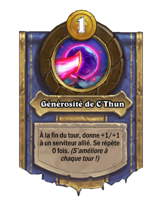 Pouvoir héroïque Générosité de C’Thun