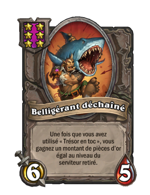 Belligérant déchaîné carte Champs de bataille
