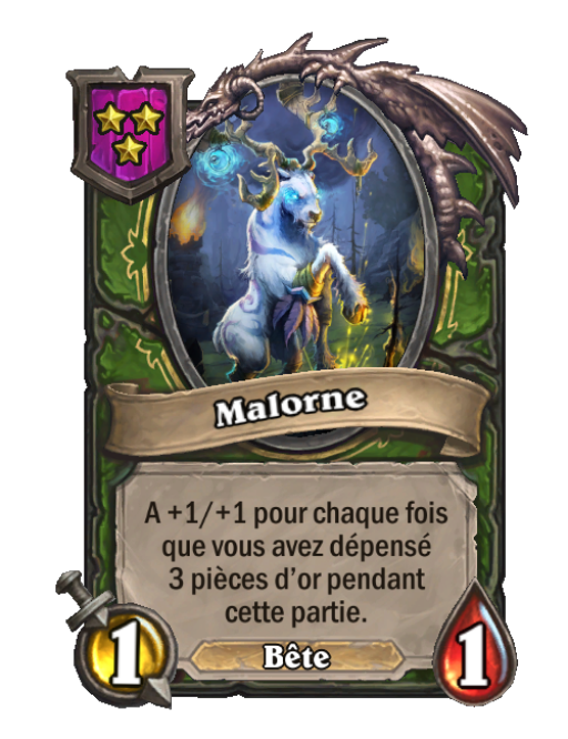 Malorne carte Champs de bataille