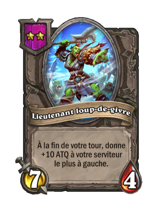 Lieutenant loup-de-givre