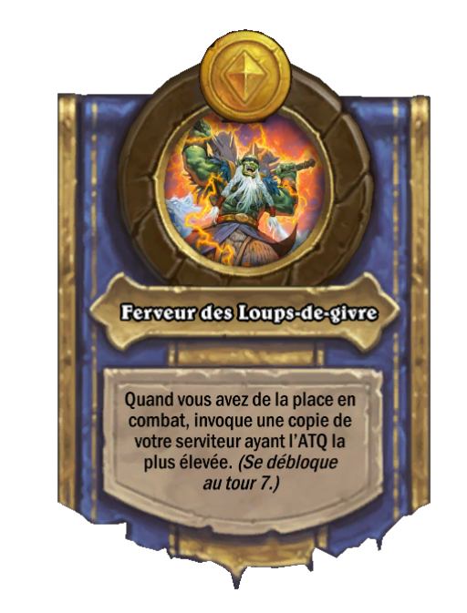 Pouvoir héroïque Ferveur des Loups-de-givre