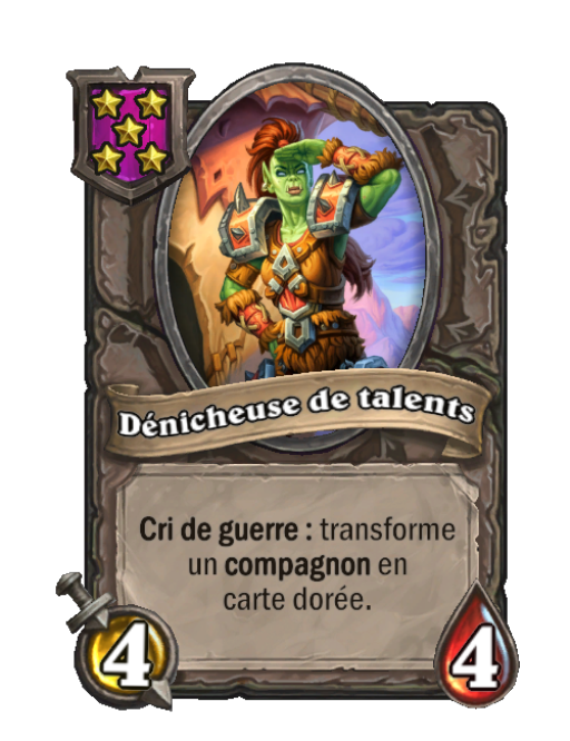 Dénicheuse de talents carte Champs de bataille