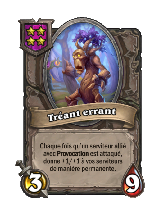 Tréant errant carte Champs de bataille