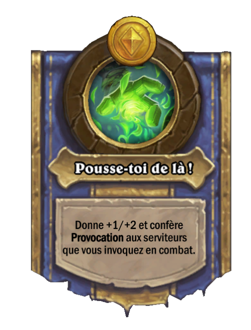 Pouvoir héroïque Pousse-toi de là !
