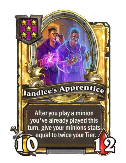 Apprenti de Jandice doré