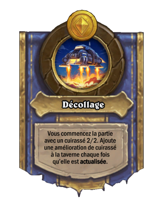 Pouvoir héroïque Décollage