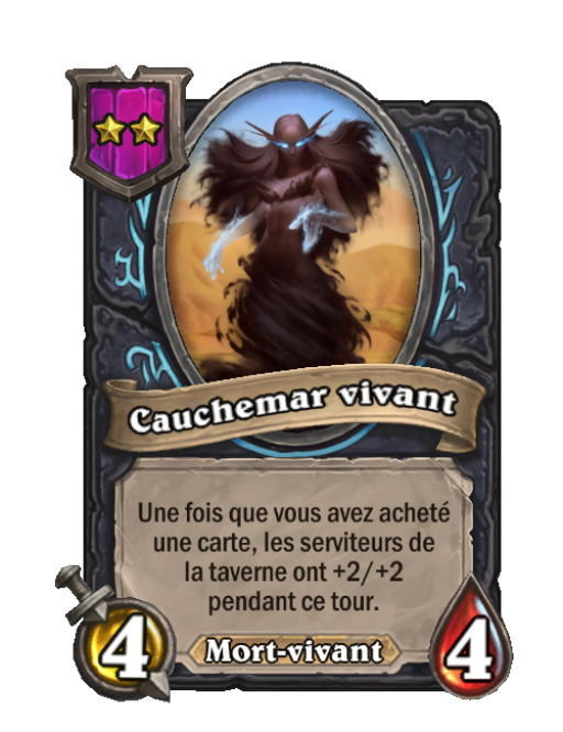 Cauchemar vivant carte Champs de bataille