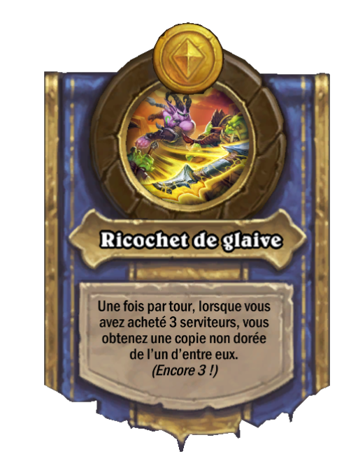 Pouvoir héroïque Ricochet de glaive