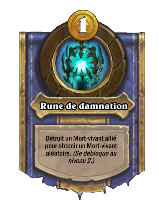 Pouvoir héroïque Rune de damnation