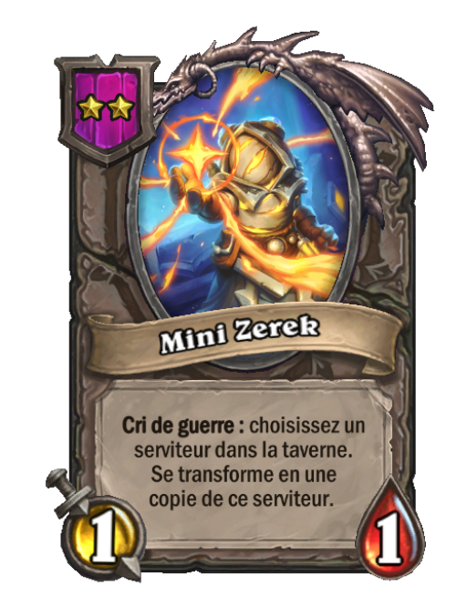 Mini Zerek carte Champs de bataille