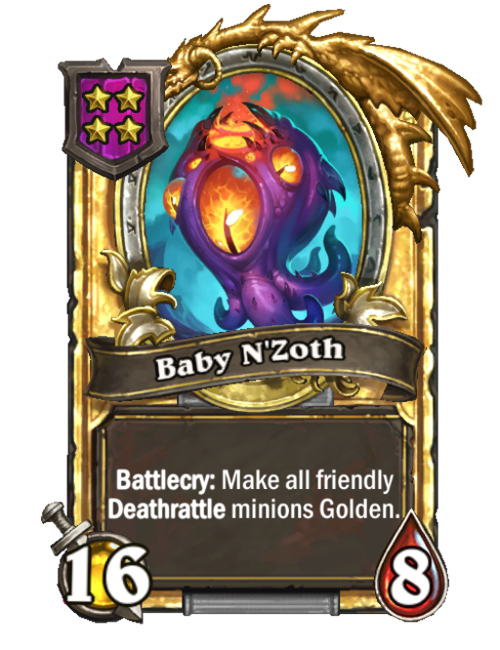 Bébe N’Zoth carte dorée (triple)