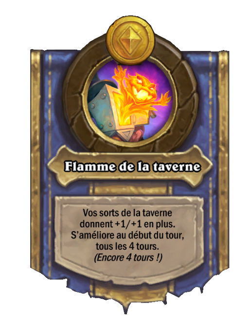 Pouvoir héroïque Flamme de la taverne