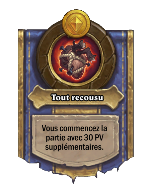 Pouvoir héroïque Tout recousu