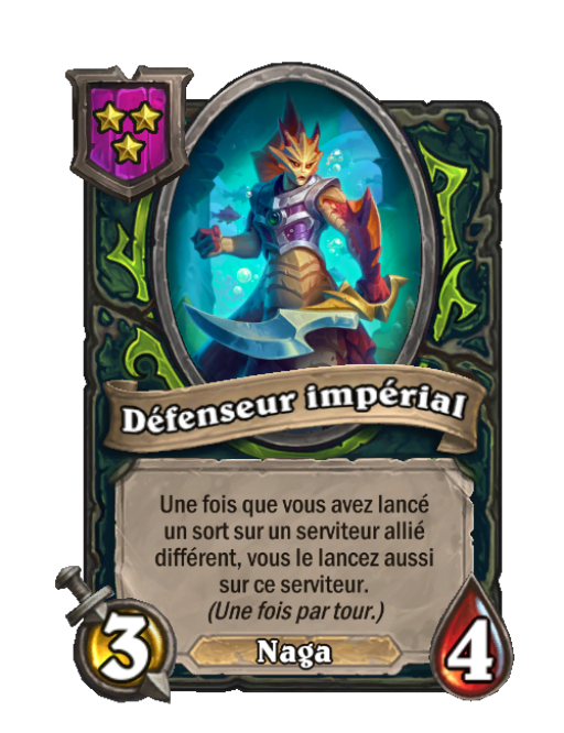 Défenseur impérial carte Champs de bataille