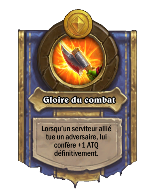 Pouvoir héroïque Gloire du combat