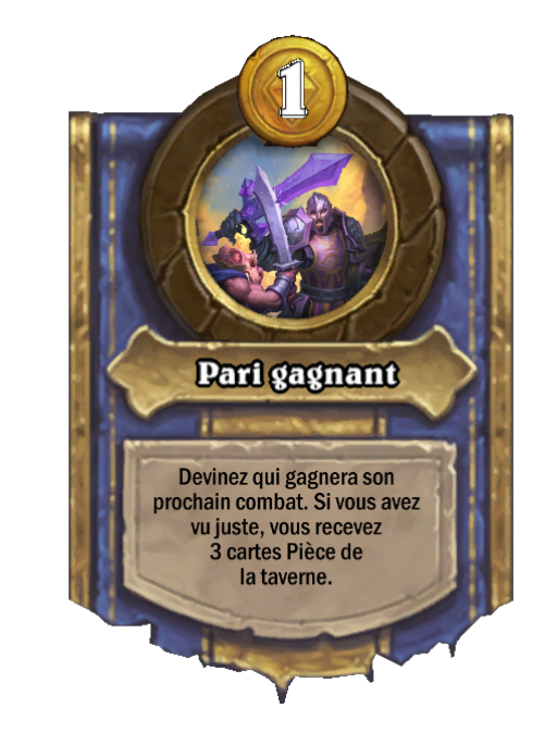 Pouvoir héroïque Pari gagnant