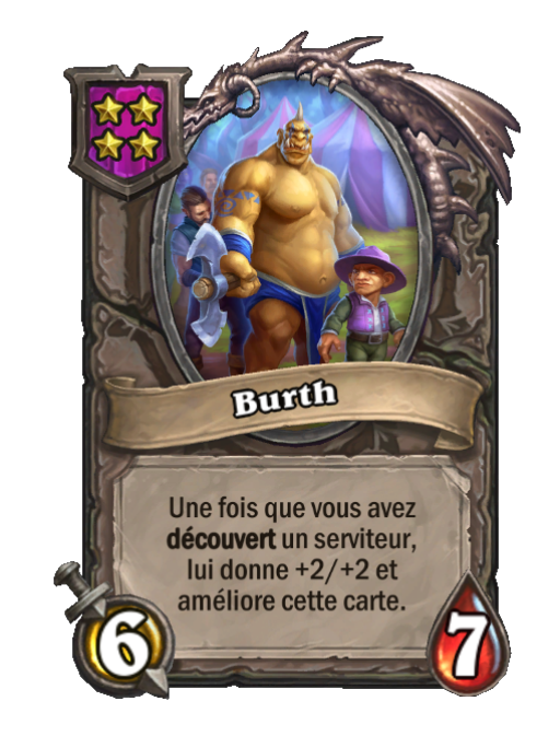 Burth carte Champs de bataille