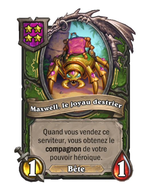 Maxwell, le joyau destrier carte Champs de bataille