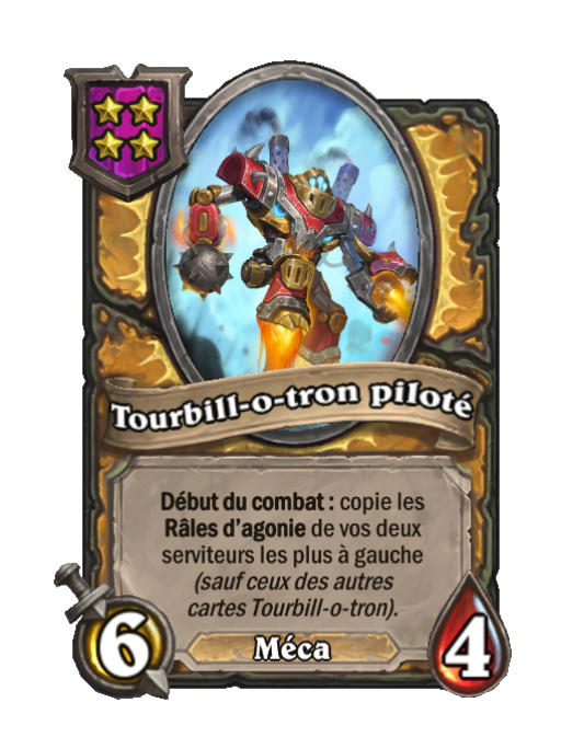 Tourbill-o-tron piloté
