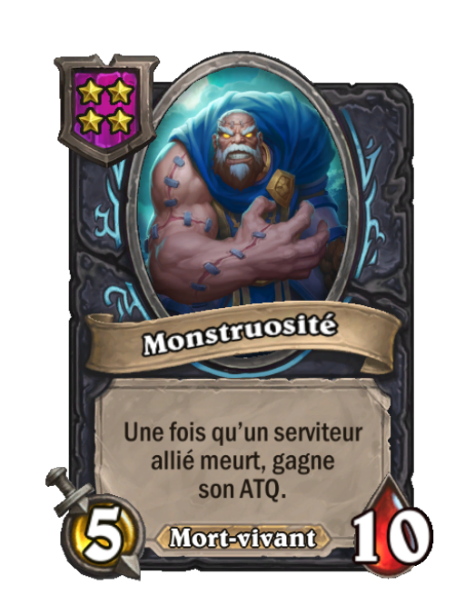 Monstruosité carte Champs de bataille