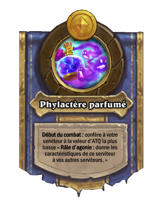 Pouvoir héroïque Phylactère parfumé