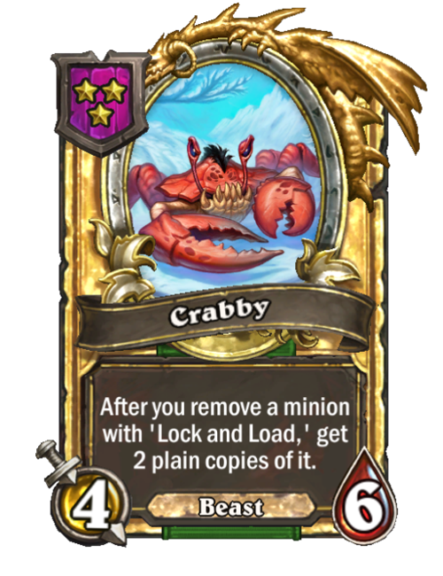 Crabbie carte dorée (triple)