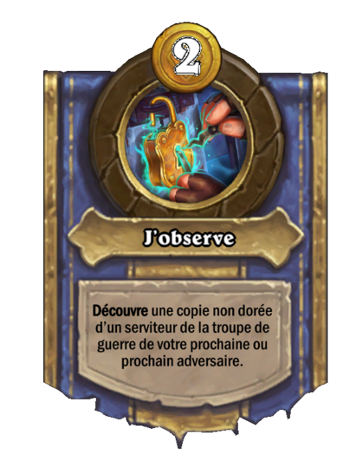 Pouvoir héroïque J’observe