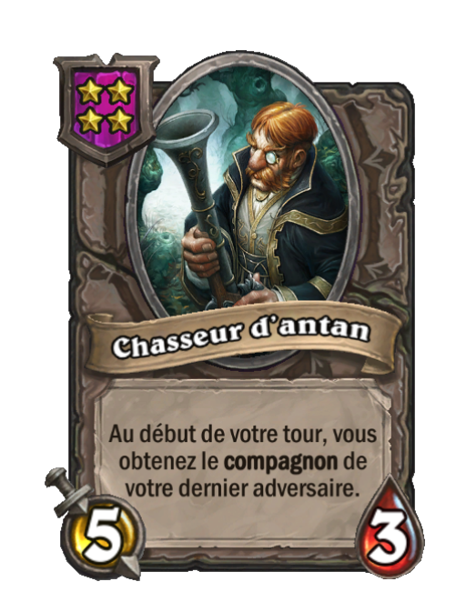 Chasseur d’antan carte Champs de bataille